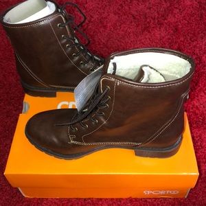 Sporto weather resistant leather boots